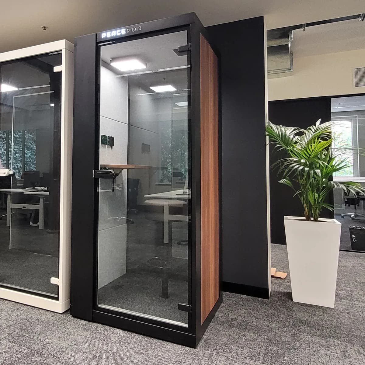 Peacepod Phone Booth — Black